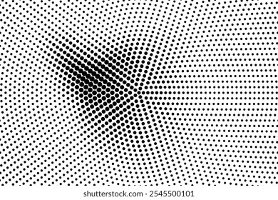 Halftone texture with dots. Vector. Modern background for posters, websites, web pages, business cards, postcards, interior design. Punk, pop, grunge in vintage style. Minimalism.