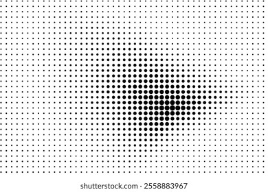 Halftone texture with dots. Vector. Modern background for posters, websites, web pages, business cards, postcards, interior design. Punk, pop, grunge in vintage style. Minimalism.