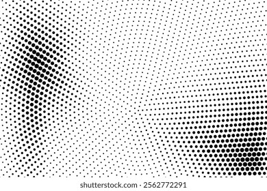 Halftone texture with dots. Vector. Modern background for posters, websites, web pages, business cards, postcards, interior design. Punk, pop, grunge in vintage style. Minimalism.