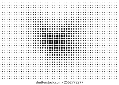 Halftone texture with dots. Vector. Modern background for posters, websites, web pages, business cards, postcards, interior design. Punk, pop, grunge in vintage style. Minimalism.