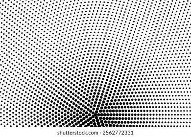 Halftone texture with dots. Vector. Modern background for posters, websites, web pages, business cards, postcards, interior design. Punk, pop, grunge in vintage style. Minimalism.