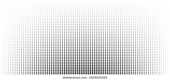 Halftone texture with dots. Vector. Modern background for posters, websites, web pages, business cards, postcards, interior design. Punk, pop, grunge in vintage style