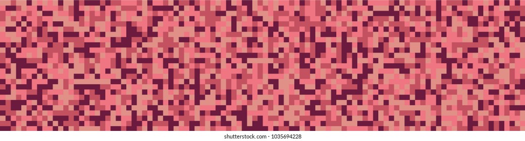 Halftone texture. Geometric pattern with colorful elements for print or mobile application. Horizontal halftone background with color elements for your design. Vector texture.