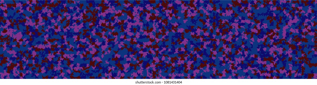 Halftone texture. Geometric pattern with colorful elements for card or print. Horizontal halftone background with color elements for your design. Vector texture.