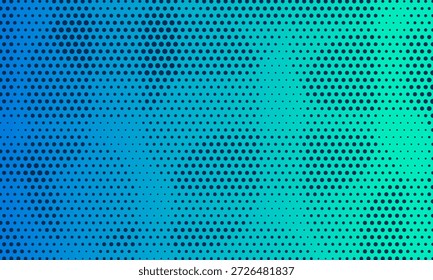 Textura semitono con gradiente en estilo grunge. Fondo de punto desvanecido. Patrón geométrico retro en manga, estilo anime. Gradación de puntos de estilo de arte Pop. Fondo de pantalla ruidoso de desvanecimiento. Textura cómica pixelada