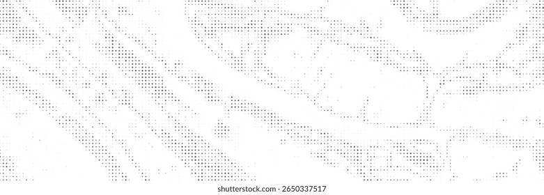 Textura de meio-tom com distorção de ruído granulado. Efeito de camada de sobreposição, sombra cinza suave. Fundo de gradiente de poeira e manchas orgânicas para modelo de banner, design e papel de parede.
