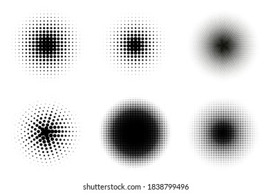 Halftone Texture Grunge Vector. Background Halftone Dot Patern. Graphic Dots Halftone Pattern. EPS 10.