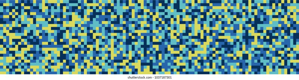 Halftone texture. Modern pattern with colorful elements for print or mobile application. Horizontal halftone background with color elements for your design. Vector texture.