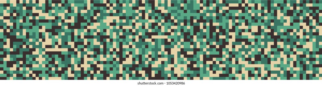 Halftone texture. Modern pattern with colorful elements for print or mobile application. Horizontal halftone background with color elements for your design. Vector texture.