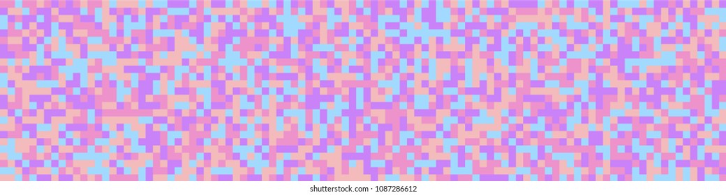 Halftone texture. Modern pattern with colorful elements for card or print. Horizontal halftone background with color elements for your design. Vector texture.