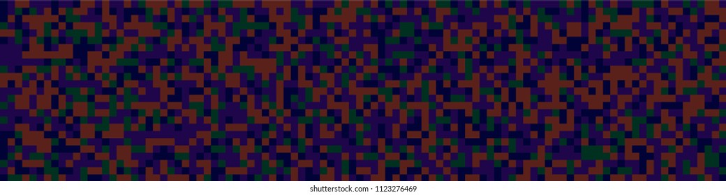 Halftone texture. Modern pattern with colorful elements for poster or banner. Horizontal halftone background with color elements for your design. Vector texture.