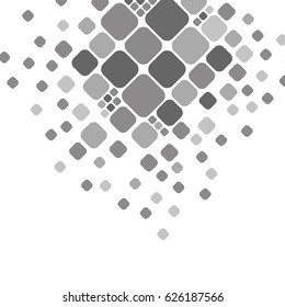 Halftone texture. Modern vector background.