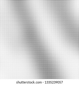 Halftone texture is monochrome. Abstract black and white background of dots