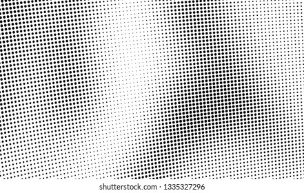 Halftone texture is monochrome. Abstract black and white background of dots