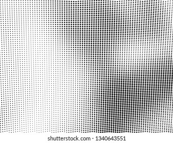 Halftone texture is monochrome. Abstract black and white background of dots