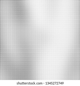 Halftone texture is monochrome. Abstract black and white background of dots