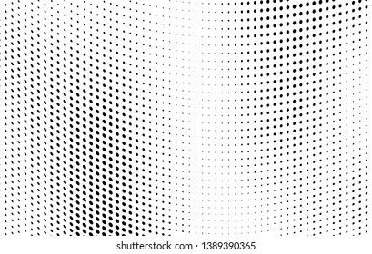 Halftone texture is monochrome. Background of black dots on white