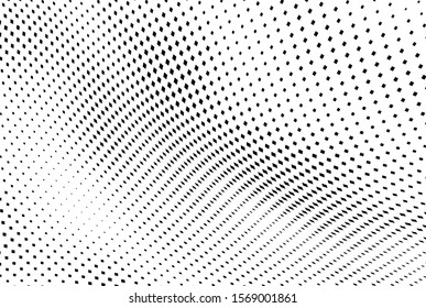 The halftone texture is monochrome. Vector chaotic background