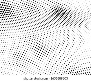 The halftone texture is monochrome. Vector chaotic background