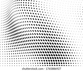 The halftone texture is monochrome. Vector chaotic background	