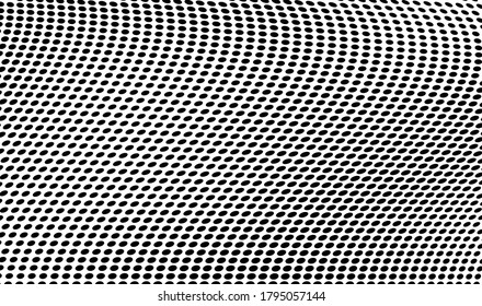 The halftone texture is monochrome. Vector chaotic background