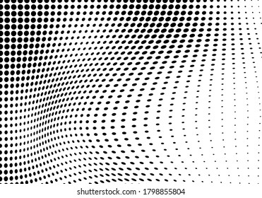 The halftone texture is monochrome. Vector chaotic background	