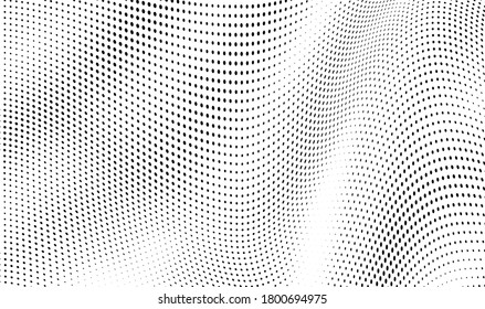 The halftone texture is monochrome. Vector chaotic background	