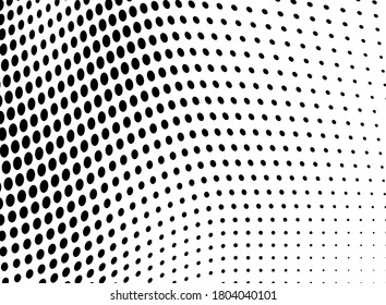 The halftone texture is monochrome. Vector chaotic background