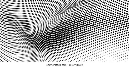La textura media es monocroma. Fondo caótico vectorial