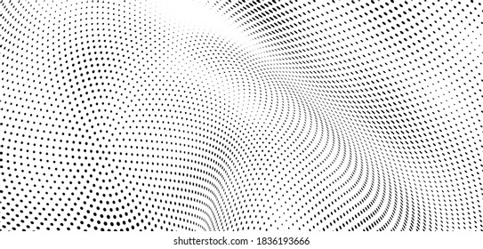 The halftone texture is monochrome. Vector chaotic background	