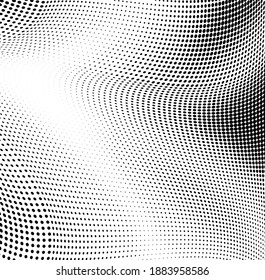 La textura media es monocroma. Fondo caótico vectorial