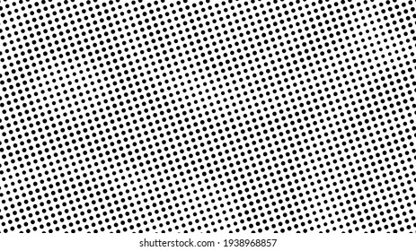 The halftone texture is monochrome. Vector chaotic background