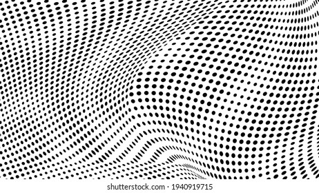 La textura media es monocroma. Fondo caótico vectorial