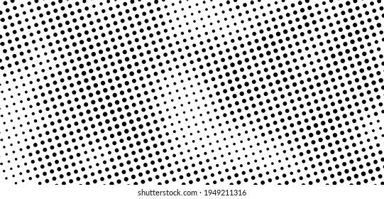 The halftone texture is monochrome. Vector chaotic background