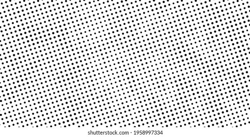The halftone texture is monochrome. Vector chaotic background