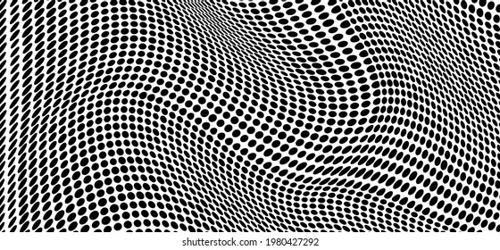 La textura media es monocroma. Fondo caótico vectorial