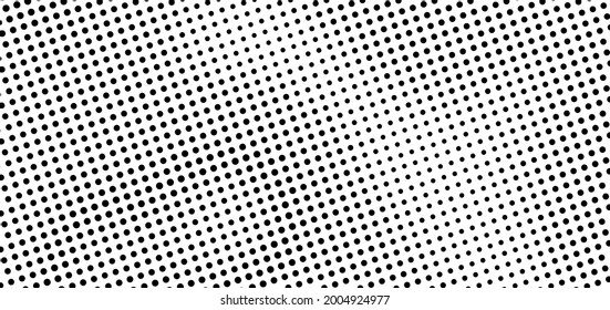 The halftone texture is monochrome. Vector chaotic background