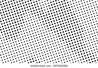 The halftone texture is monochrome. Vector chaotic background