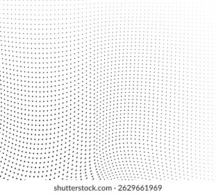 The halftone texture is monochrome. Vector chaotic background
