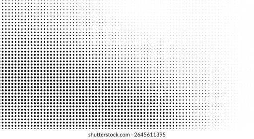 La textura de semitono es monocromo. Fondo caótico de Vector