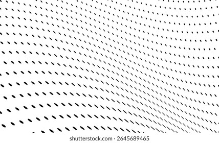 A textura de meio-tom é monocromática. Fundo caótico do vetor