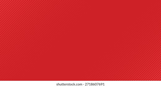 Textura de semitono sobre fondo de Vector de color rojo.