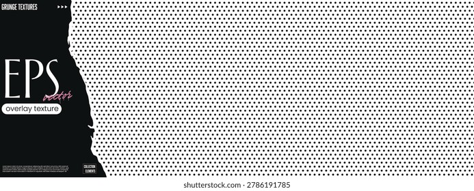 Halftone texture overlay and trendy mesh modern with digital effect magazine cut geometric. Decorative simplicity ellipse and blank y2k bg scrap set with noise effect dadaism style. Splat.