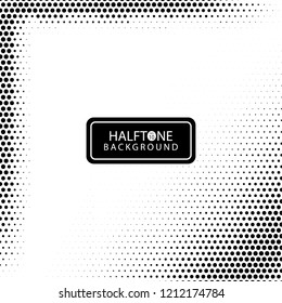Halftone texture. Halftone pattern. Halftone background