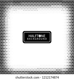 Halftone texture. Halftone pattern. Halftone background