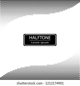 Halftone texture. Halftone pattern. Halftone background