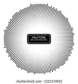 Halftone texture. Halftone pattern. Halftone background