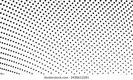 Halftone texture pattern background black and white vector image for backdrop or fashion style