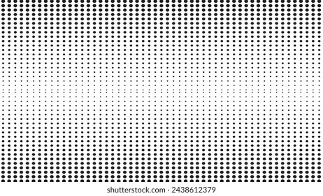 Halftone texture pattern background black and white vector image for backdrop or fashion style