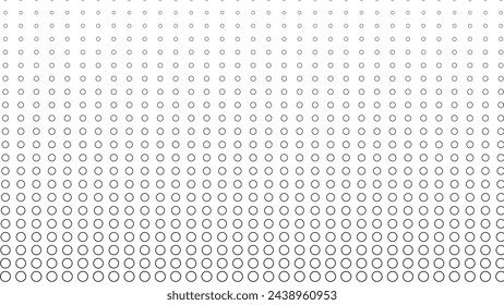 Halftone texture pattern background black and white vector image for backdrop or fashion style